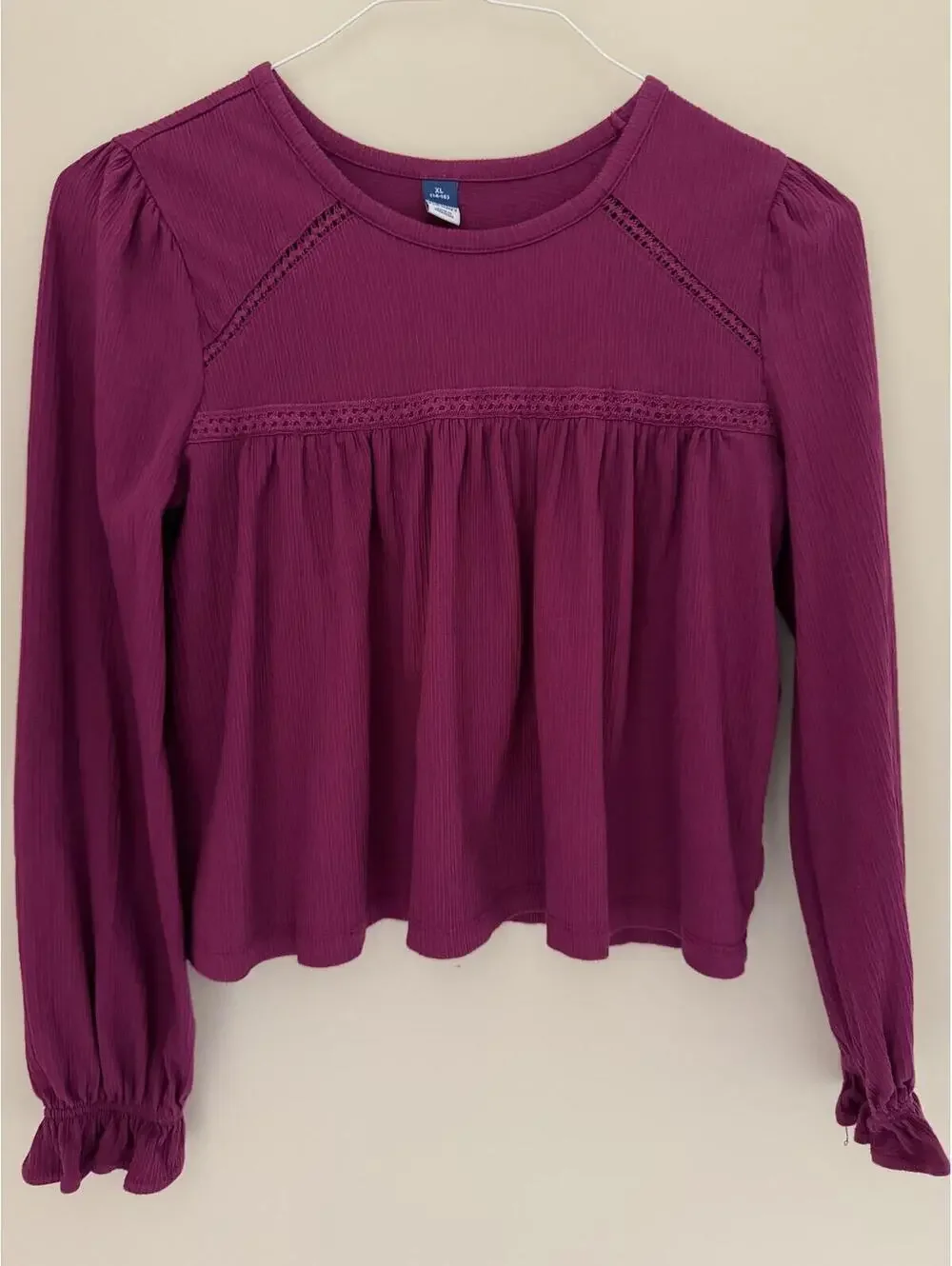 XL14/16 Old Navy peasant top